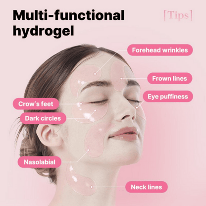 ✨ The Peptide Collagen Hydrogel Eye Patch (60 patches) | DEPUFFS UNDERYE BAGS IN JUST 10 MINUTES