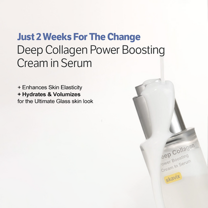 Last Day 60% OFF:Glazed Skin Collagen Duo | Firming Cream + Volufiline Serum