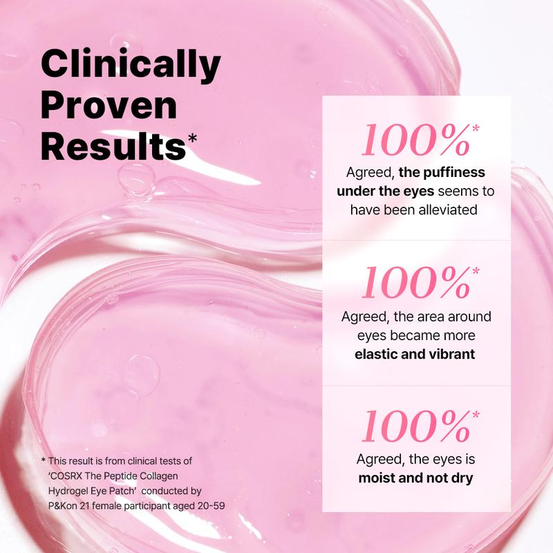 ✨ The Peptide Collagen Hydrogel Eye Patch (60 patches) | DEPUFFS UNDERYE BAGS IN JUST 10 MINUTES