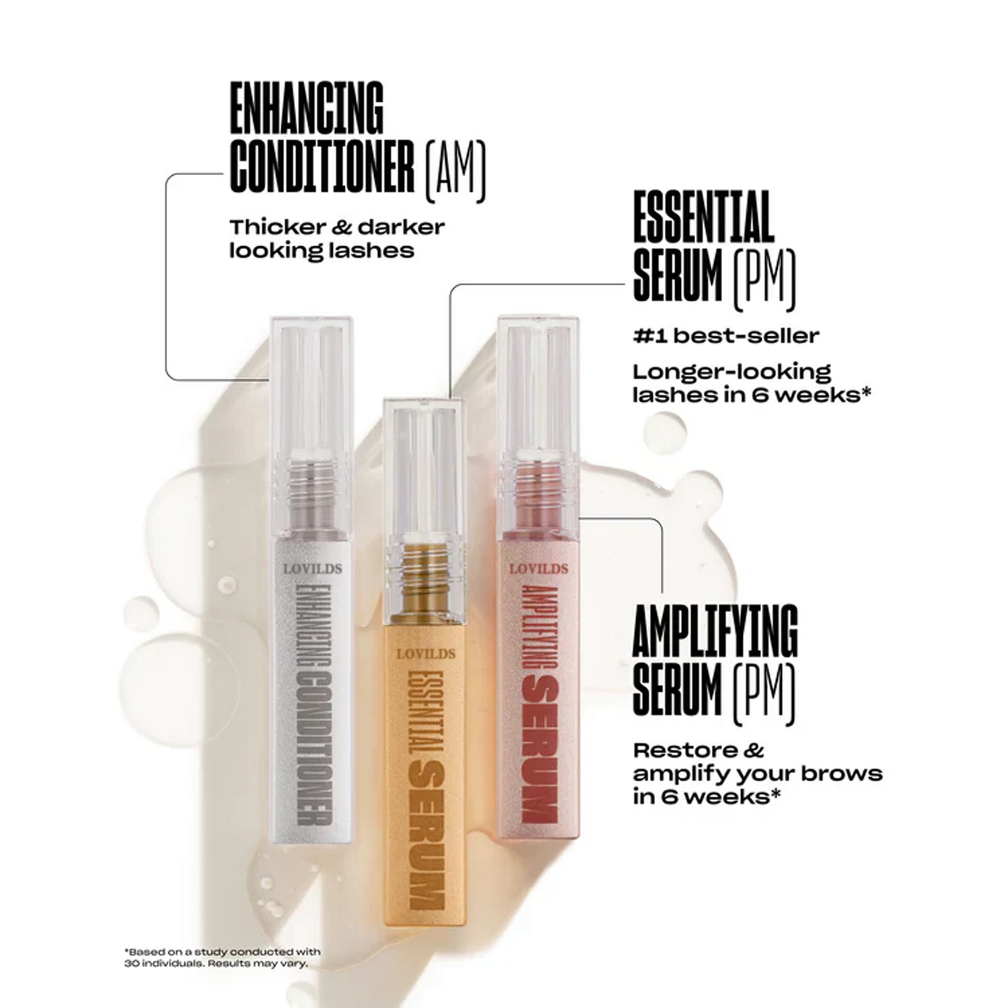 【Official certification】🔥Christmas Special Offer-70%OFF & Lash Serum - Fuller & Longer Looking Eyelashes