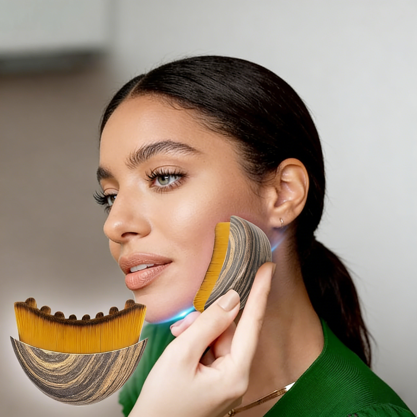 Final 3 hours 35% off:🔥Soothing Face & Neck Massage Brush for Daily Care🔥