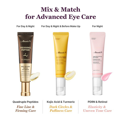 [NEW] [medicube] Mix & Match Eye Serum Set | Brightening, Elasticity & Puffiness Care for Smooth, Radiant & Youthful-Looking Eyes