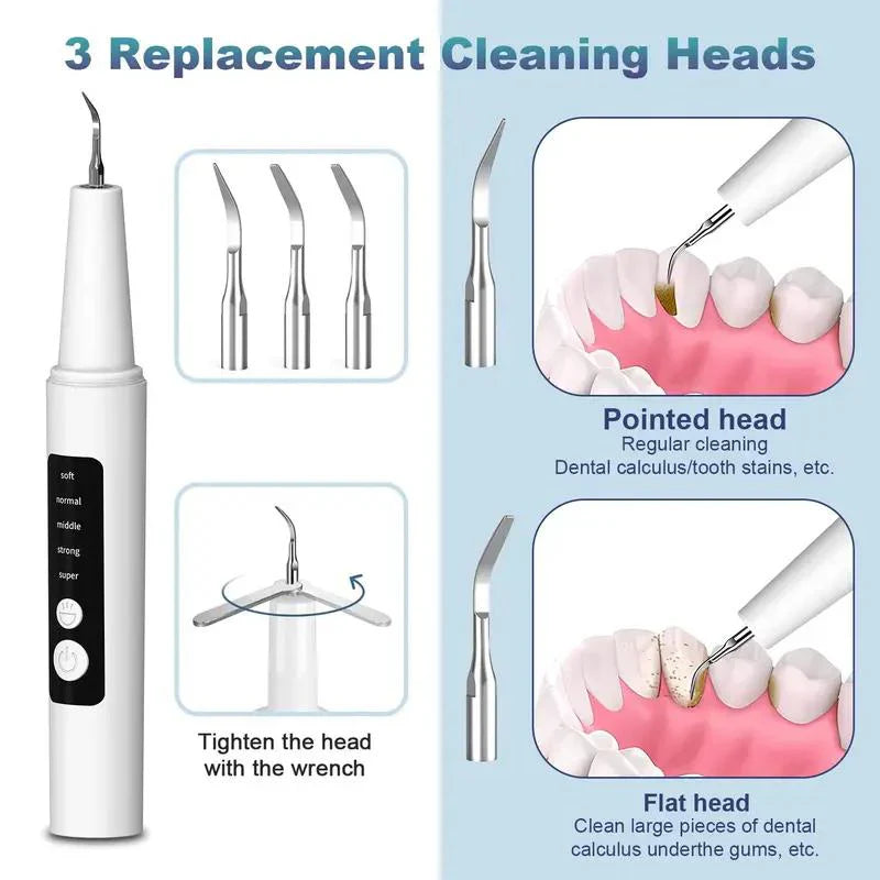 Final 3 hours 50% off🔥 Ultrasonic Electric Tooth Cleaner