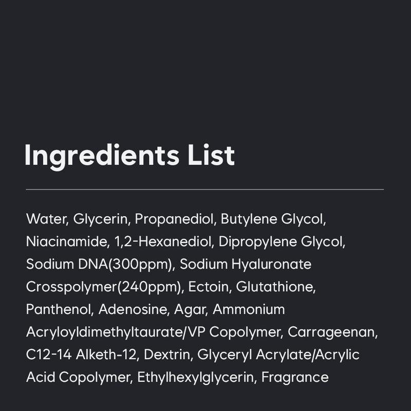 Final 3 Hours: 50% OFF🔥 | Salmon DNA, 30,000 PPM | Korean Skincare, Intensive Hydration & Skin Repair, Plumping & Firming, Fine Lines, Hypoallergenic | 1.58oz