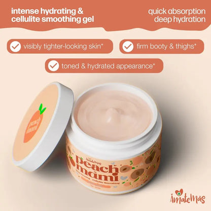 Peach Mami Firming Body Cream – Caffeine + Hyaluronic Acid for Smooth